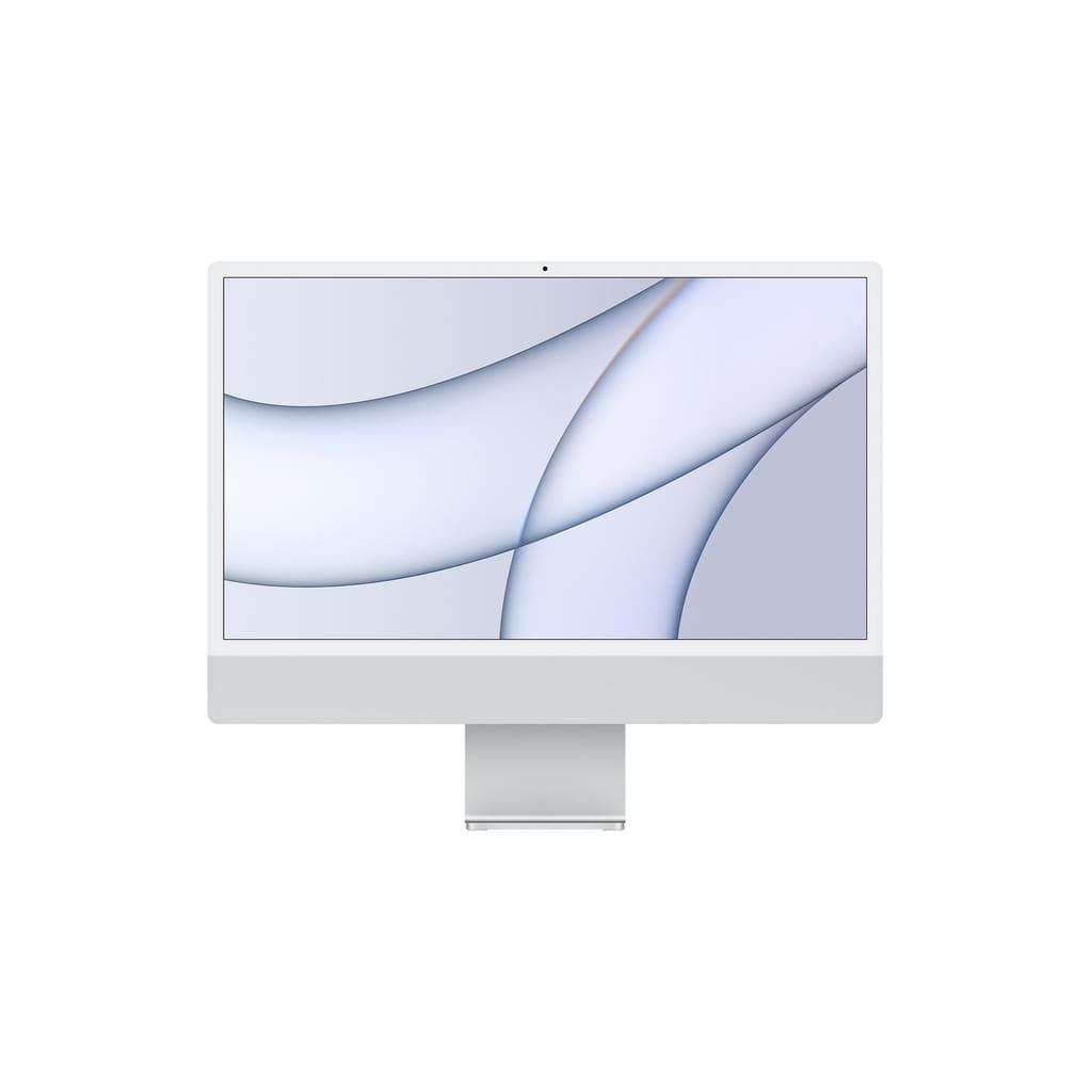 iMac 24" (2021) Apple M1 mit 8‐Core CPU 8-core GPU - 512 GB SSD - 8 GB AZERTY - Französisch Standardglas