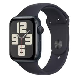 Apple Watch Series SE 2 (2022) GPS 44 mm - Aluminium Mitternacht - Sportarmband Midnight