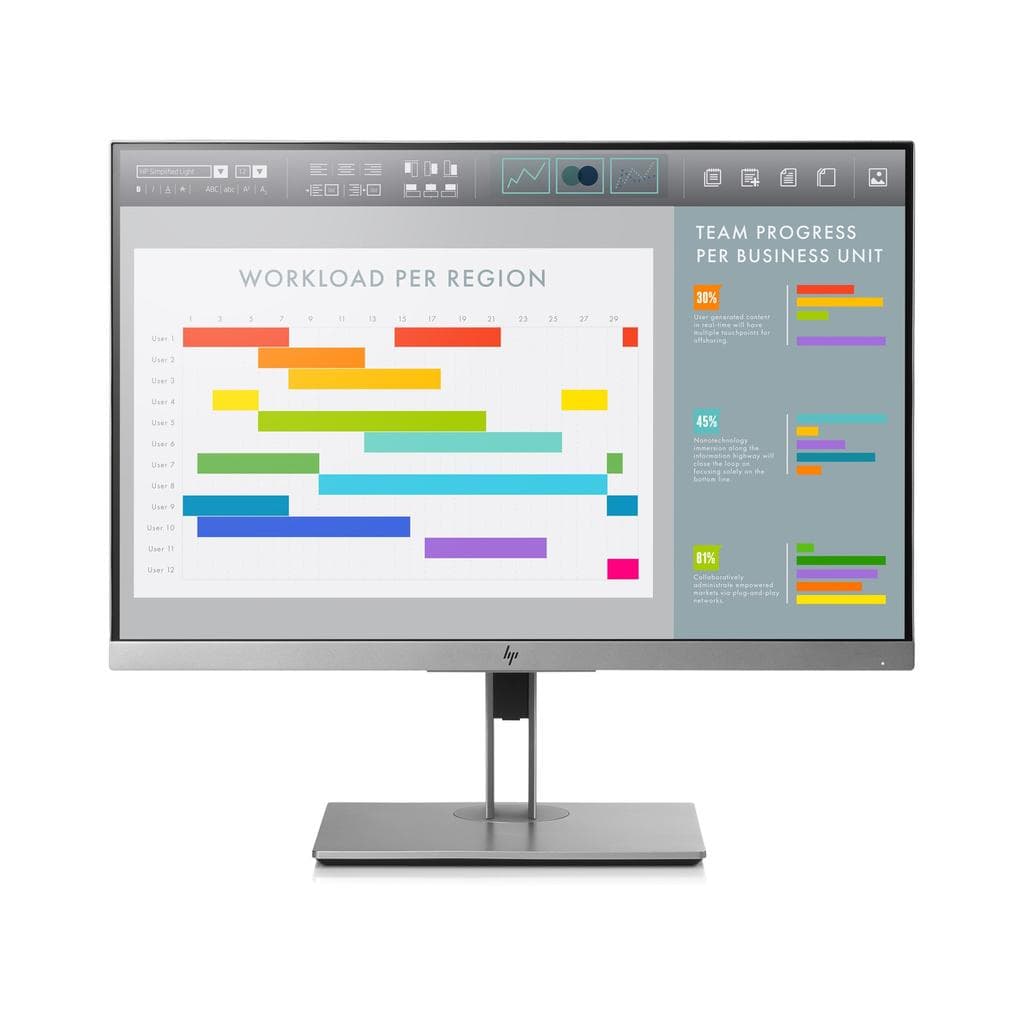 Bildschirm 24" LED HP E243I