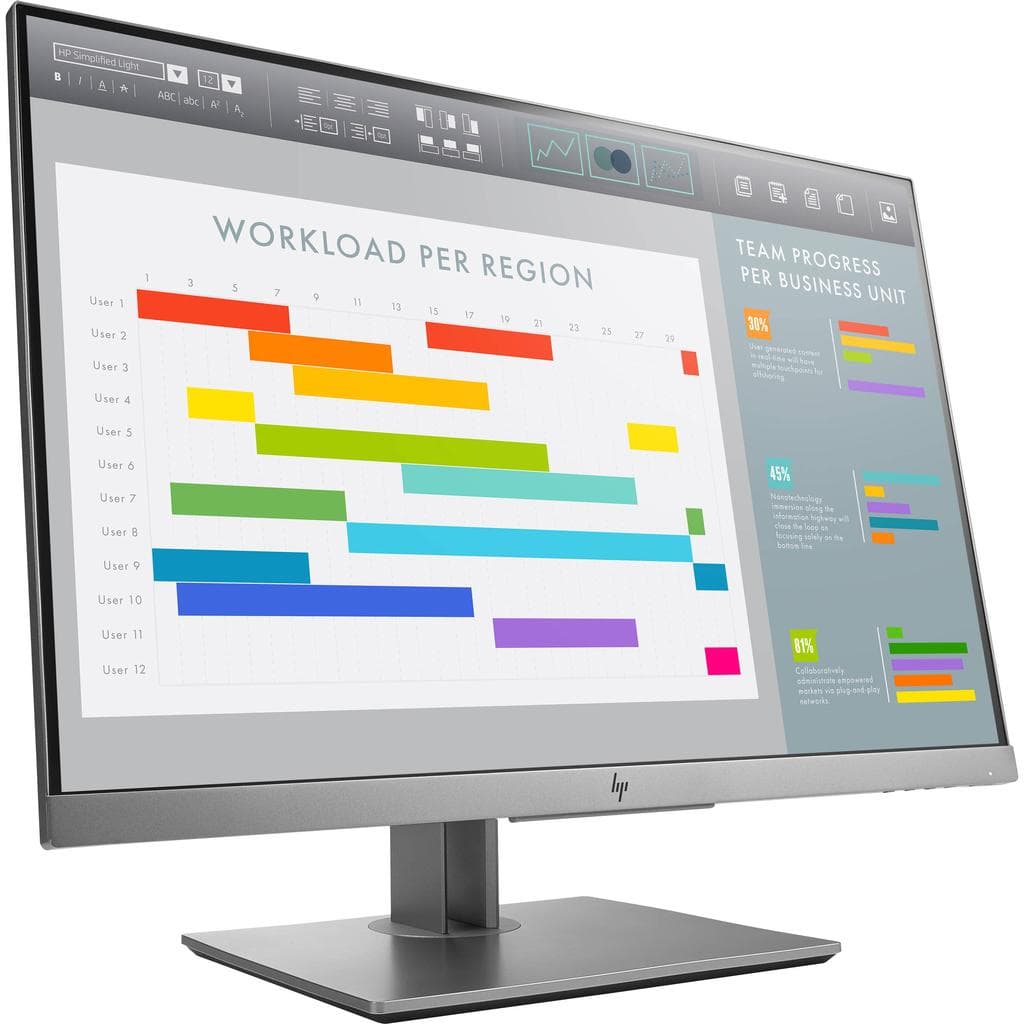 Bildschirm 24" LED HP E243I