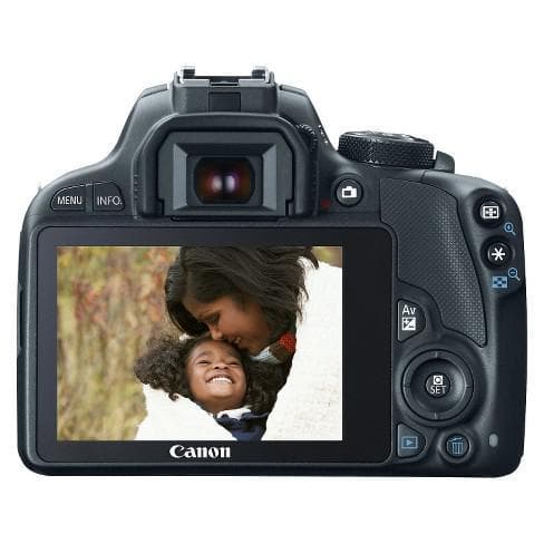 Spiegelreflex EOS Rebel SL1 - Schwarz + Canon EF-S 18-55mm f/3.5-5.6 IS STM f/3.5-5.6