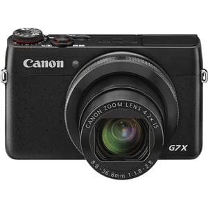 Kompakt Kamera PowerShot G7X - Schwarz + Canon Zoom Lens 4.2x IS 8.8-36.8 mm f/1.8-2.8 f/1.8-2.8