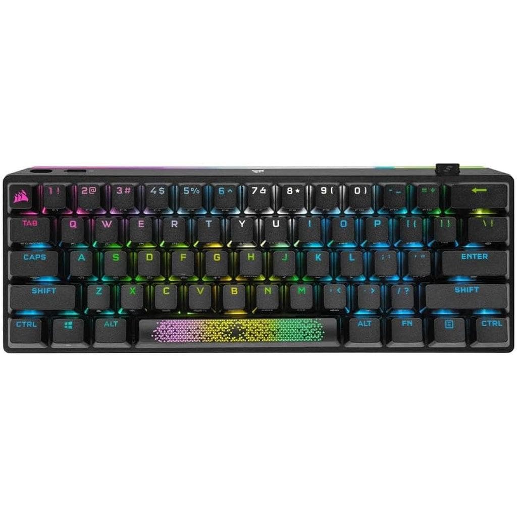 Corsair Tastatur QWERTY Englisch (US) Wireless mit Hintergrundbeleuchtung K70 Pro Mini Wireless CHERRY MX
