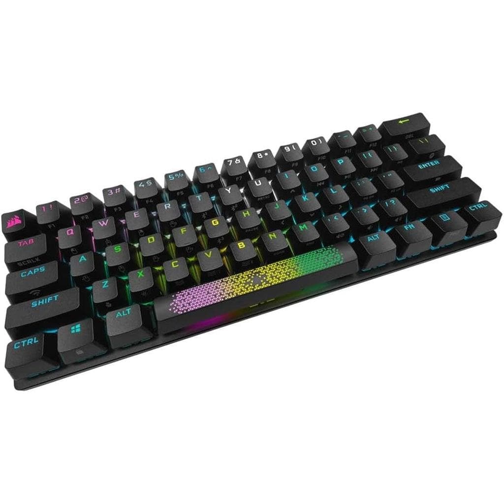 Corsair Tastatur QWERTY Englisch (US) Wireless mit Hintergrundbeleuchtung K70 Pro Mini Wireless CHERRY MX