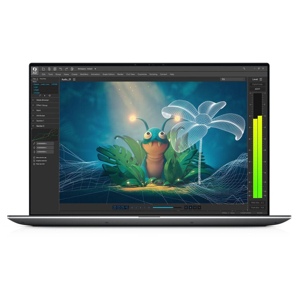 Dell Precision 5570 15" Core i7 3.5 GHz - SSD 512 GB - 32GB QWERTY - Schwedisch