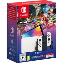 Switch OLED 64GB - Weiß Mario Kart 8 deluxe