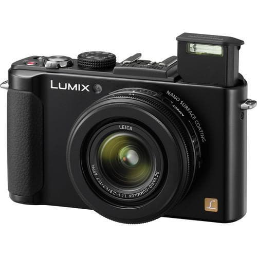 Kompakt Kamera Lumix DMC-LX7 - Schwarz + Leica Leica DC Vario-Summilux 24-90 mm f/1.4-2.3 f/1.4-2.3