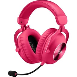 Logitech G Pro X 2 Lightspeed Kopfhörer gaming wireless mit Mikrofon - Rosa