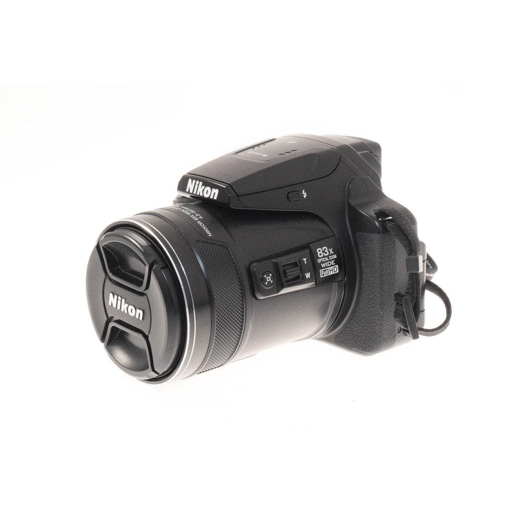 Kompakt Kamera Coolpix P900 - Schwarz + Nikon Nikkor 83x Wide zoom ED 4.3-357mm f/2.8-6.5 VR f/2.8-6.5