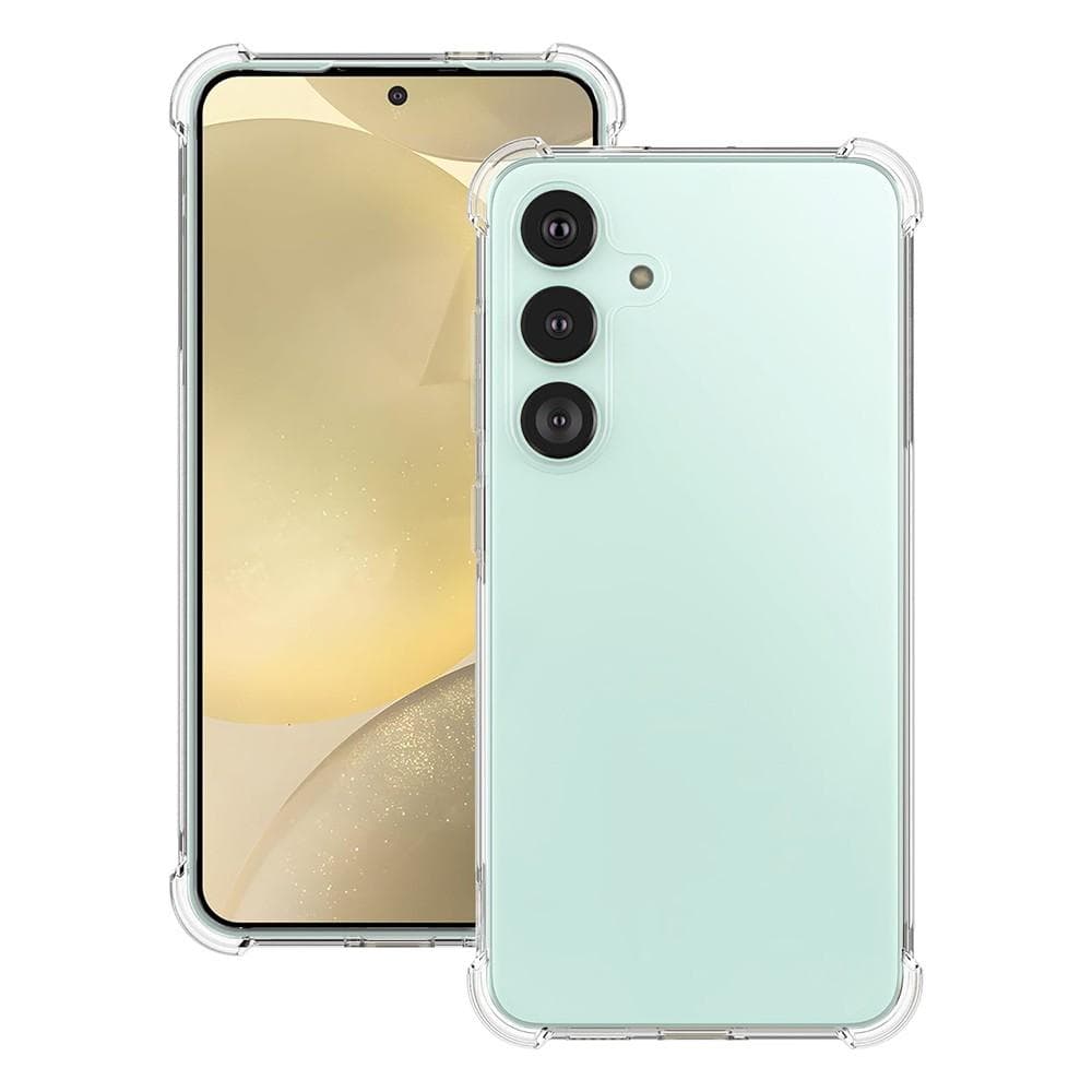 Hülle Galaxy S24 FE und 2 schutzfolien - TPU - Transparent