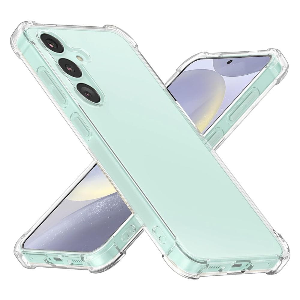 Hülle Galaxy S24 FE und 2 schutzfolien - TPU - Transparent