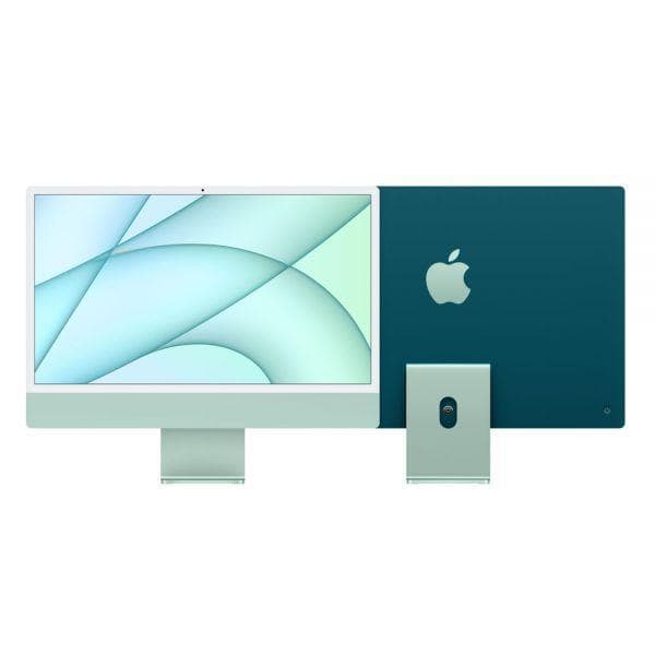 iMac 24" (2021) Apple M1 mit 8‐Core CPU 8-core GPU - 256 GB SSD - 8 GB QWERTY - Italienisch Standardglas