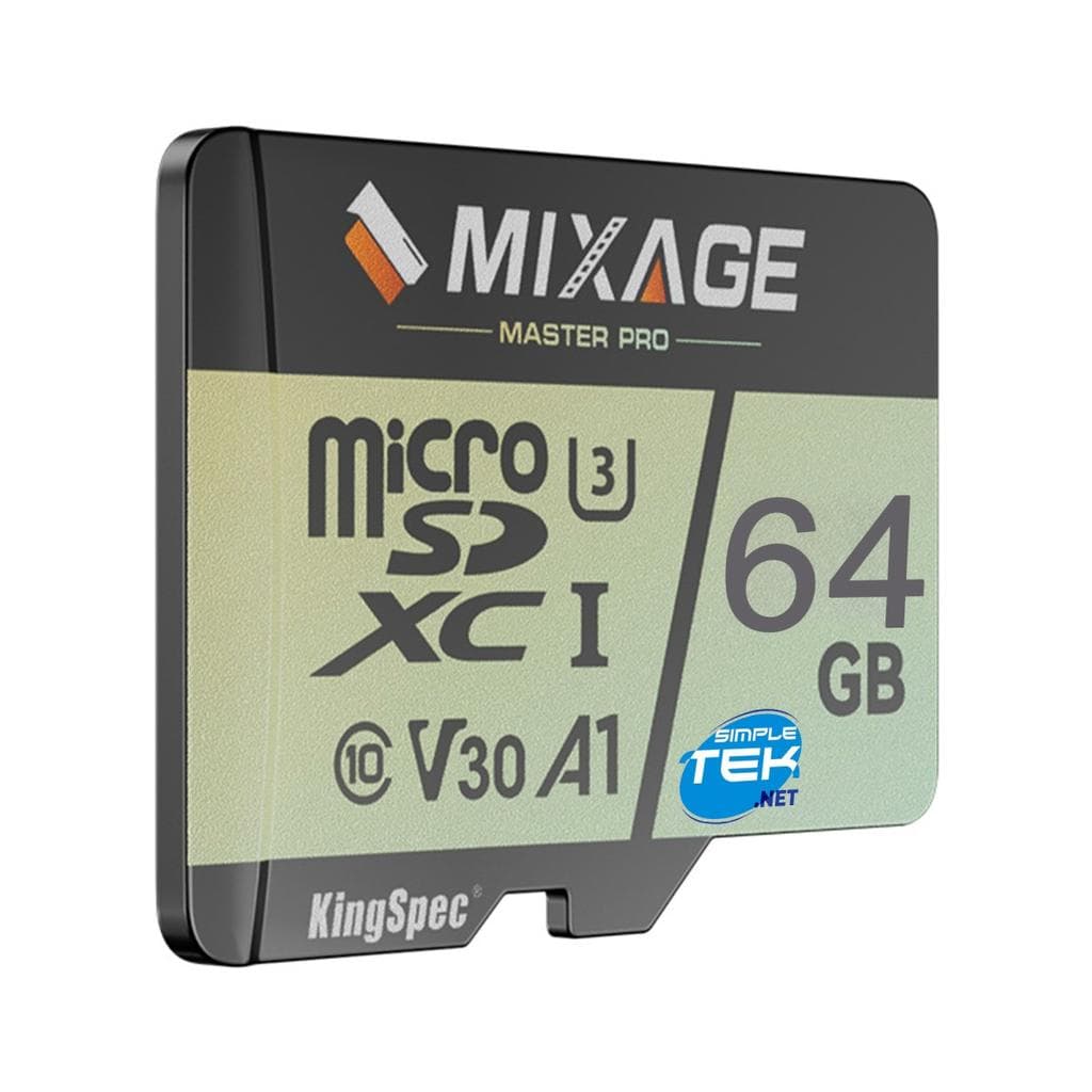 Kingspec Master Pro MicroSDHC UHS-1 Max Read 95 MB/s Max Write 40 MB/s USB-Stick