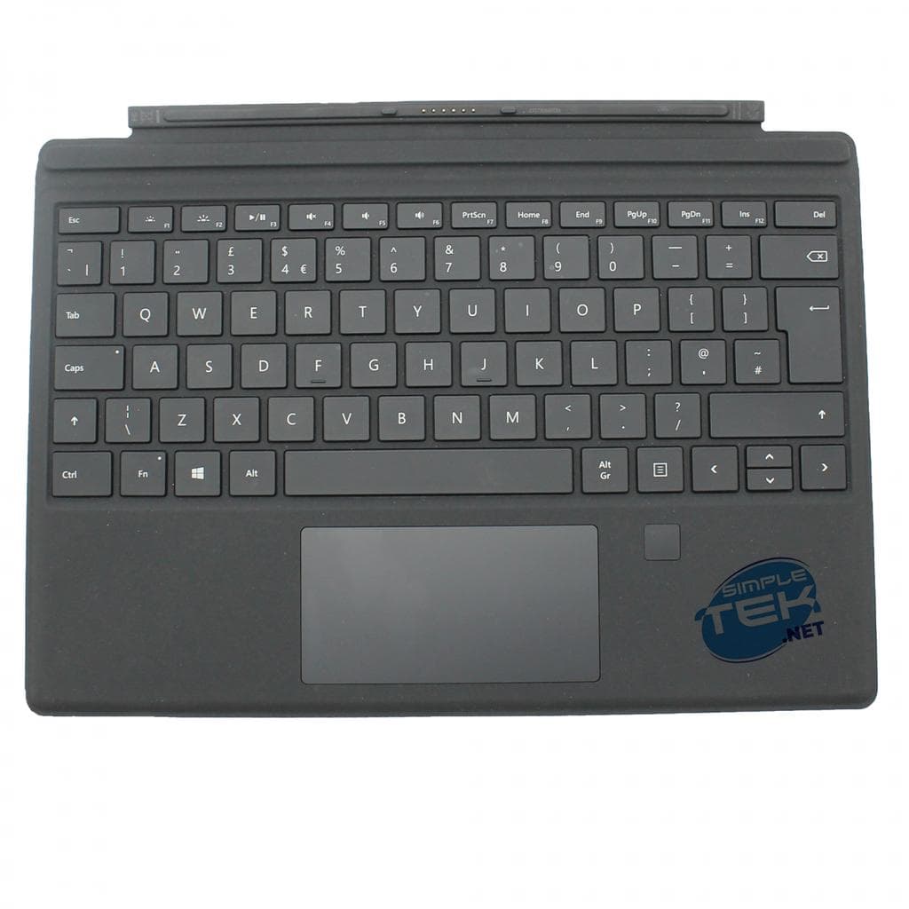 Microsoft Tastatur QWERTY Englisch mit Hintergrundbeleuchtung 12250