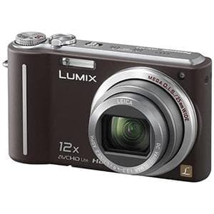 Kompakt Kamera Lumix DMC-TZ7 - Braun + Leica Leica 12x Zoom Optical DC Vario-Elmar ASPH Mega O.I.S. 25mm f/3.3-4.9 f/3.3-4.9
