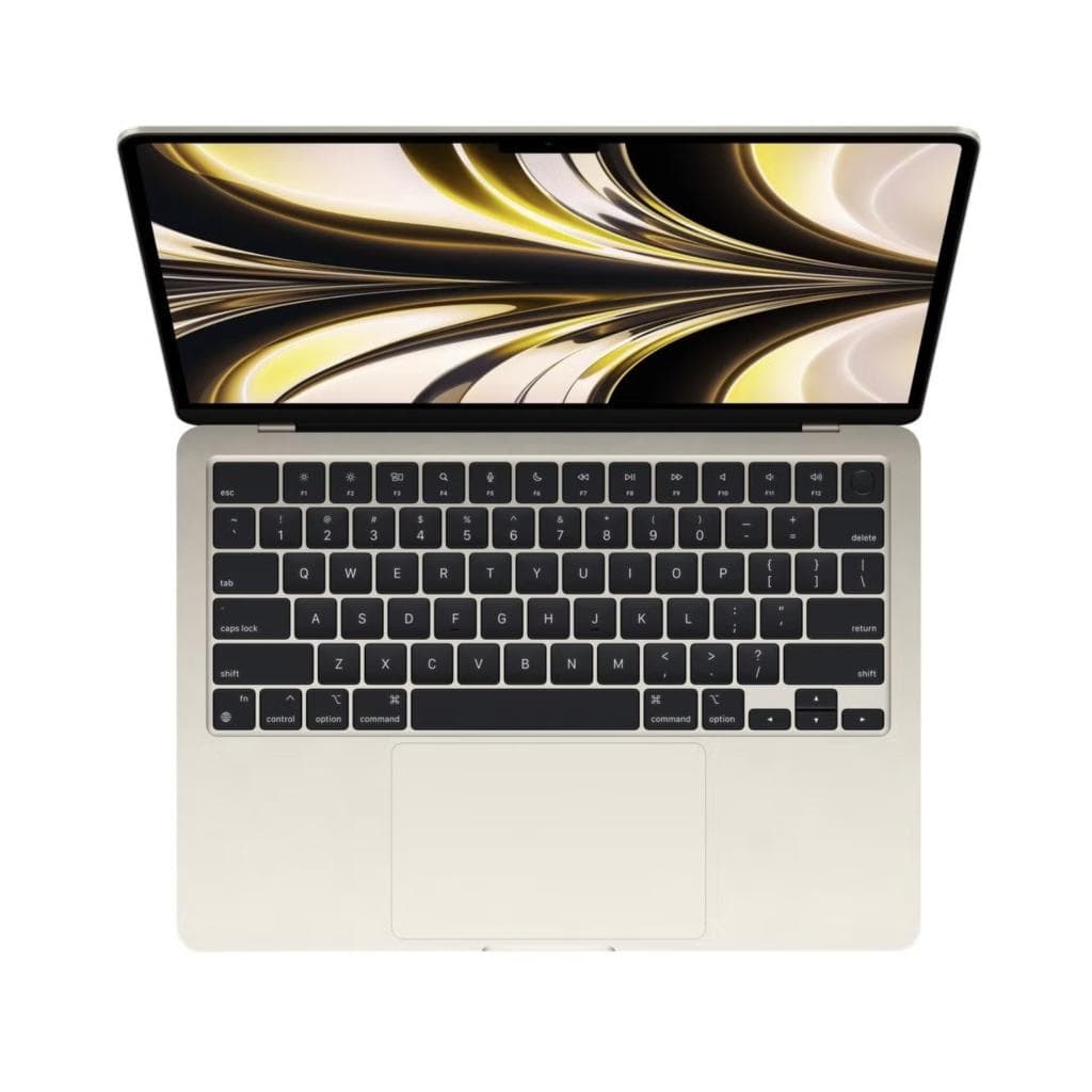MacBook Air 15" (2023) - Apple M2 mit 8‐Core CPU und 10-core GPU - 16GB RAM - SSD 1000GB - Standard-Display - QWERTY - Spanisch