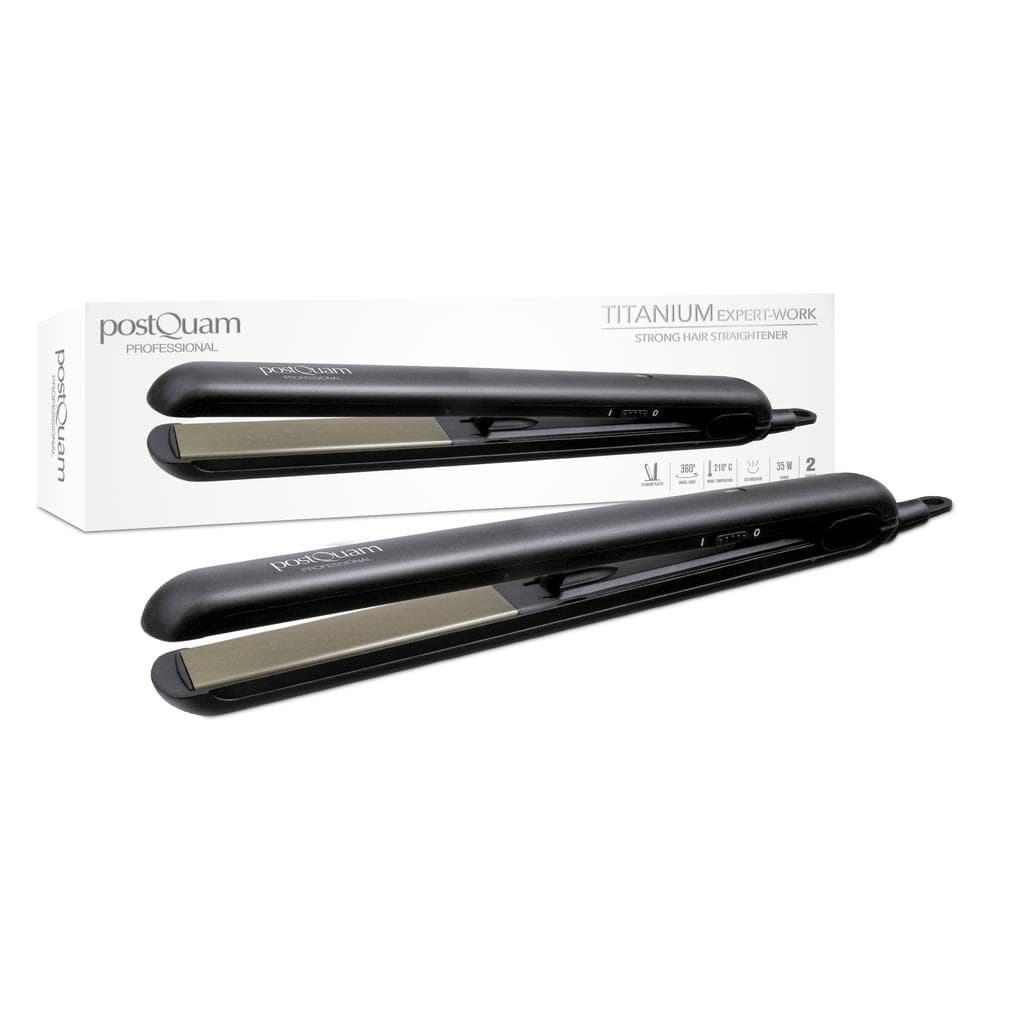 Postquam TITANIUM - Schwarz Glätteisen