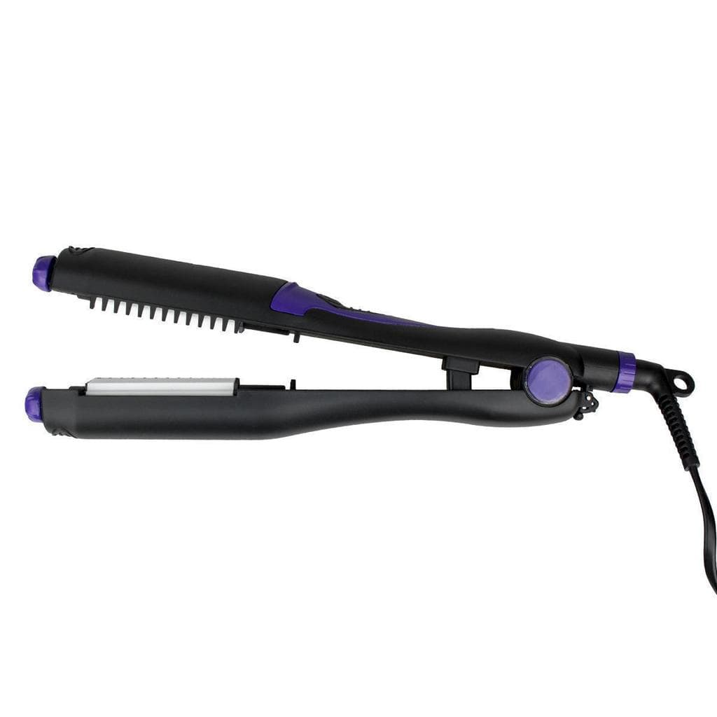 Italian Design Pro-Rotating Hair - Violett/Schwarz Glätteisen