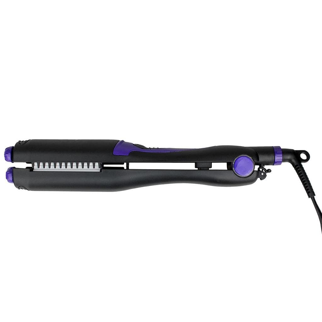 Italian Design Pro-Rotating Hair - Violett/Schwarz Glätteisen