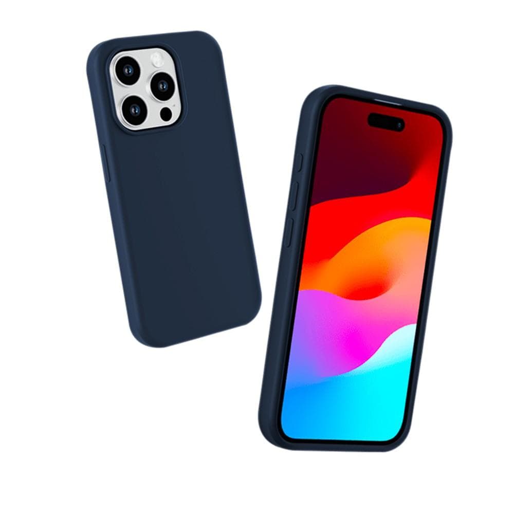 Hülle iPhone 15 Pro und 2 schutzfolien - Silikon -