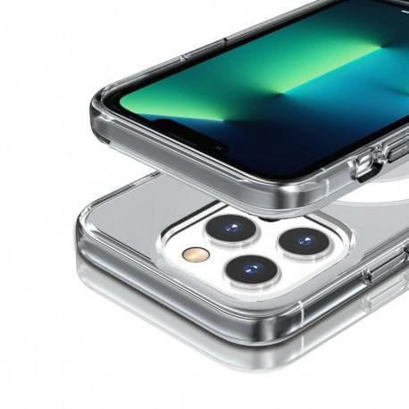 Hülle iPhone 13 Pro und 2 schutzfolien - TPU - Transparent