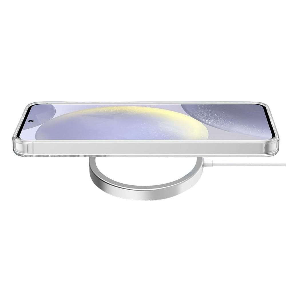 Hülle Galaxy S24 Plus und 2 schutzfolien - Silikon - Transparent