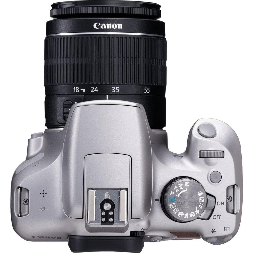 Spiegelreflex EOS 1300D - Silber + Canon Canon EF-S 18-55 mm f/3.5-5.6 III f/3.5-5.6