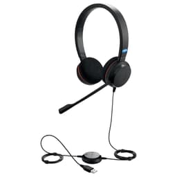 Jabra Evolve 20 MS Stereo Kopfhörer Noise cancelling mit Mikrofon - Schwarz