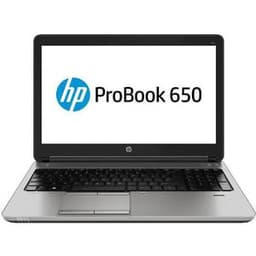 HP ProBook 650 G1 15" Core i5 2.6 GHz - SSD 256 GB RAM 8 GB AZERTY - Französisch