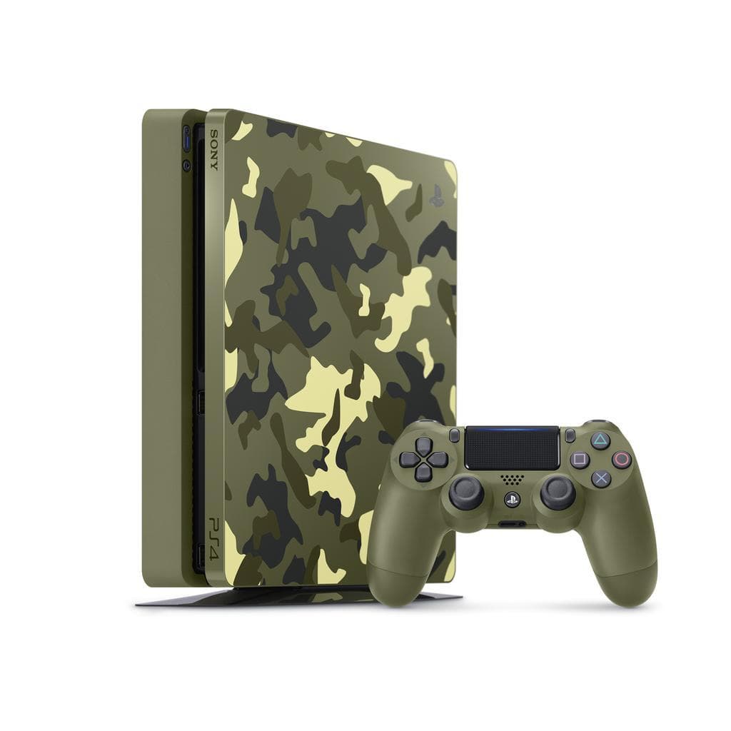 PlayStation 4 Slim 1000GB - Grün - Limited Edition Call of Duty: WWII + Call of Duty: WWII