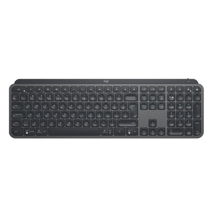 Logitech Tastatur QWERTY Wireless mit Hintergrundbeleuchtung MX Keys S