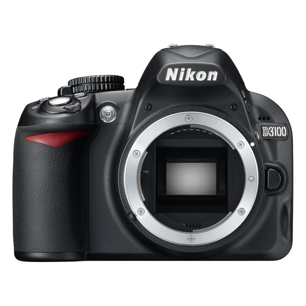 Nikon D3100 - Schwarz + Nikon AF-S DX Nikkor 18-55mm f/3.5-5.6G VR