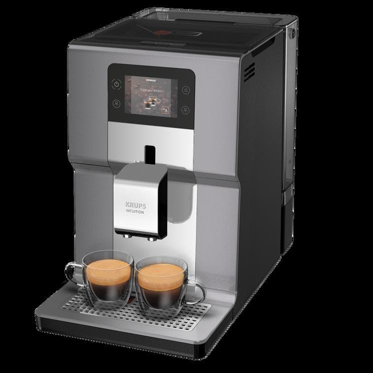 Espressomaschine mit Kaffeemühle Nespresso kompatibel Krups YY4491FD 3,0000L - Grau