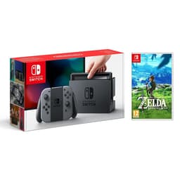 Switch 32GB - Grau + Zelda Breath Of The Wild