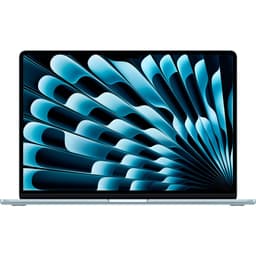 MacBook Air 15" (2025) - Apple M4 mit 10‐Core CPU und 10-core GPU - 16GB RAM - SSD 256GB - Standard-Display - QWERTY - Schwedisch