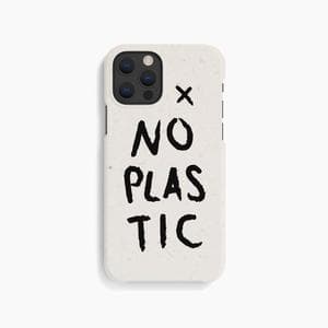 Hülle iPhone 12 Pro Max - Natürliches Material - Weiß