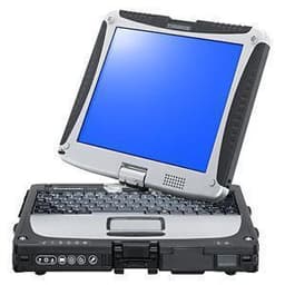 Panasonic ToughBook CF-19 10" Core 2 Duo 1 GHz - SSD 256 GB - 4GB AZERTY - Französisch