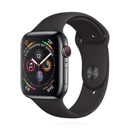 Apple Watch Series 4 (2018) GPS + Cellular 44 mm - Rostfreier Stahl Space Schwarz