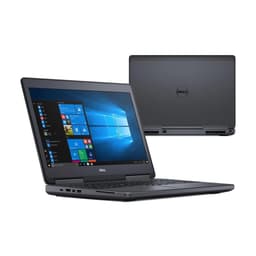 Dell Precision 7520 15" Core i7 2.7 GHz - SSD 256 GB - 32GB QWERTZ - Deutsch