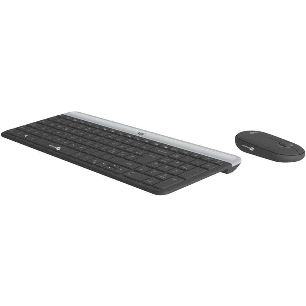 Logitech Tastatur QWERTY Italienisch Wireless MK470 combo