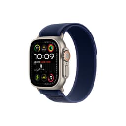 Apple Watch Ultra 2 (2023) GPS + Cellular 49 mm - Titan Titan Natur - Trail loop Blau