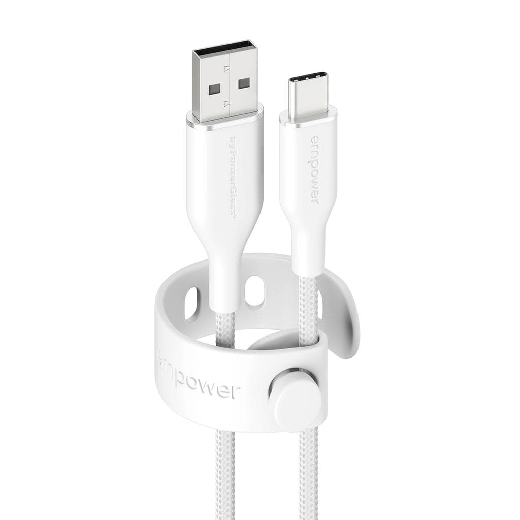 Empower By Panzerglass Racing 60W USB-A to USB-C 1.2m Kabel