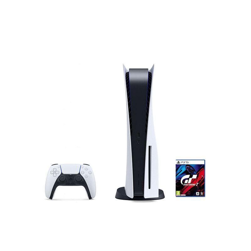 PlayStation 5 825GB - Weiß + Gran Turismo 7