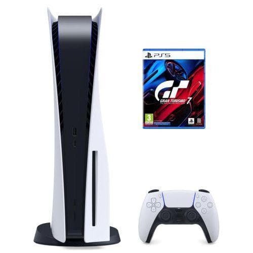 PlayStation 5 825GB - Weiß + Gran Turismo 7