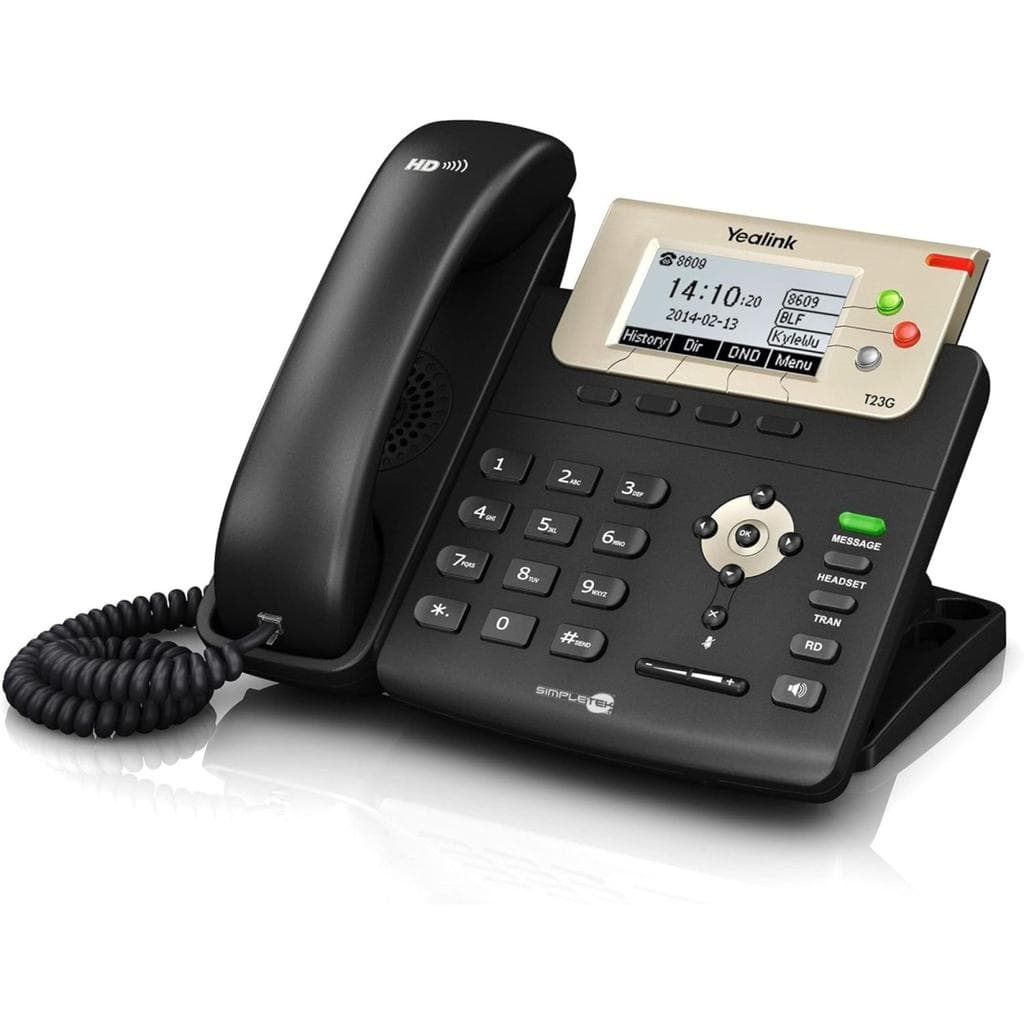 Yealink 3-line Professional Gigabit IP Telephone Festnetztelefon