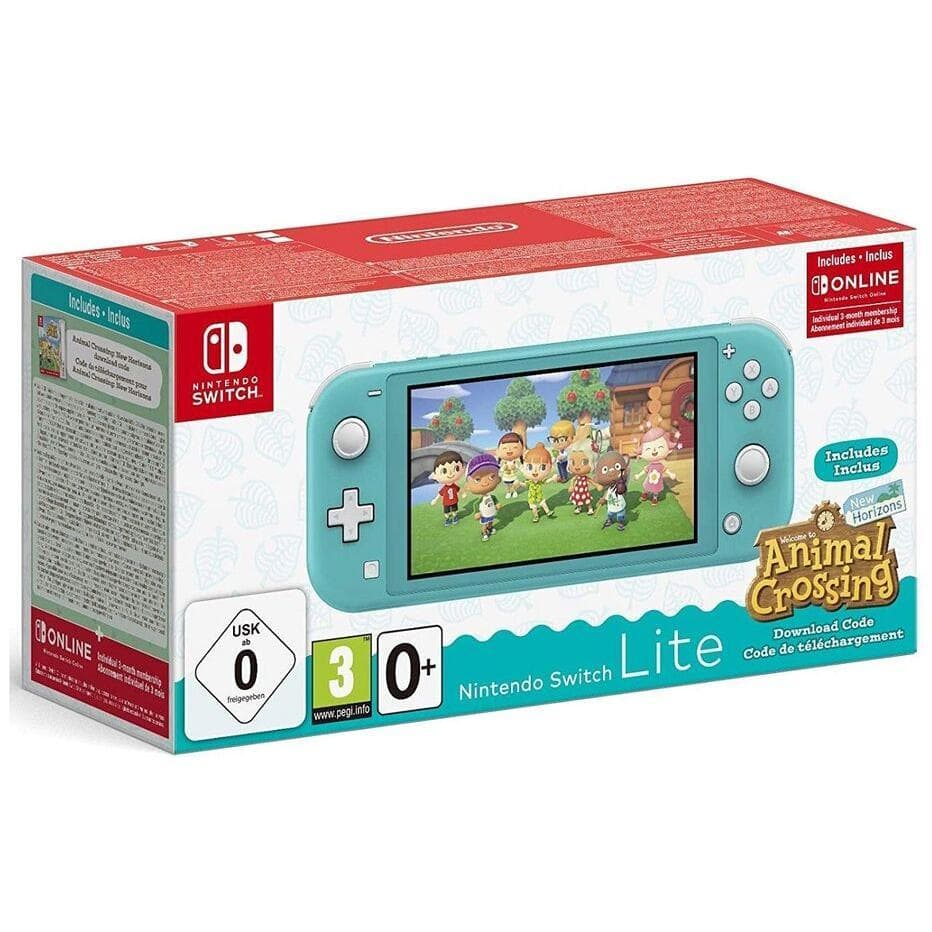 Switch 32GB - Blau + Animal Crossing: New Horizons