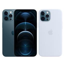 Bundle iPhone 12 Pro Max + Apple-Hülle (Blau) - 128GB - Pazifikblau - Ohne Vertrag