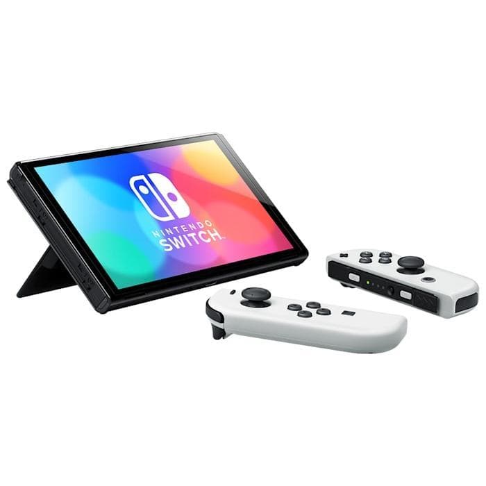 Switch OLED 64GB - Weiß/Weiß