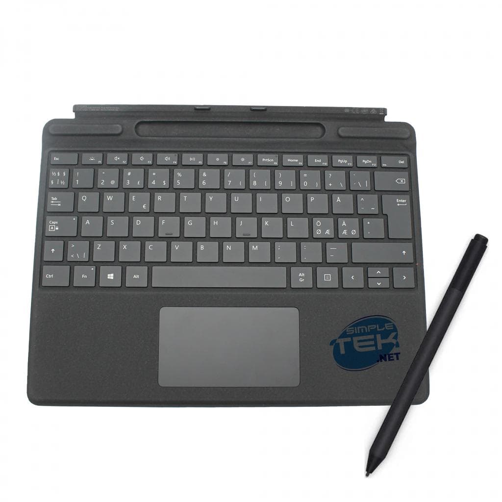 Microsoft Tastatur QWERTY Norwegisch mit Hintergrundbeleuchtung 11680