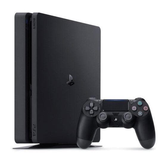 PlayStation 4 Slim 500GB - Schwarz + Call Of Duty: Black Ops 4 + Watch Dogs 2 + Middle-earth: Shadow of Mordor